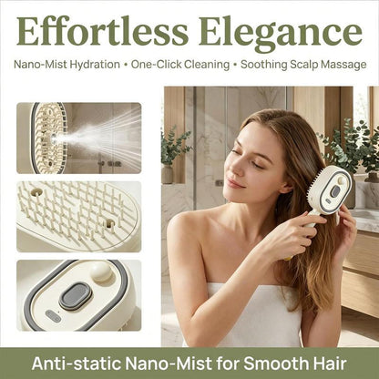 HydraBrush - Mist. Massage. Detangle.