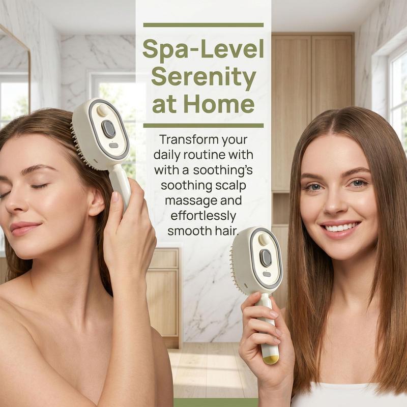 HydraBrush - Mist. Massage. Detangle.